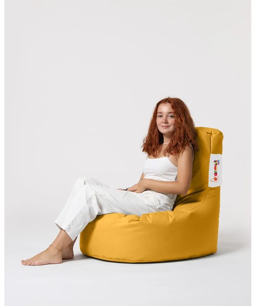 Fotoliu puf Lerna (Galben). Promo -6%. 1101688