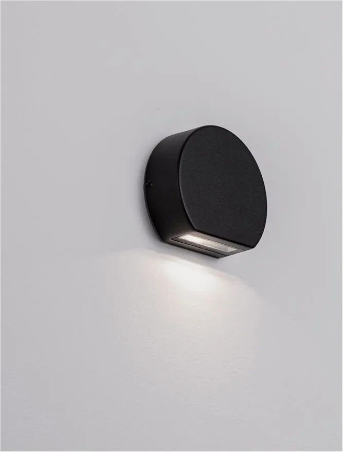 Spot LED aplicat iluminat exterior ambiental IP54 SANGO negru