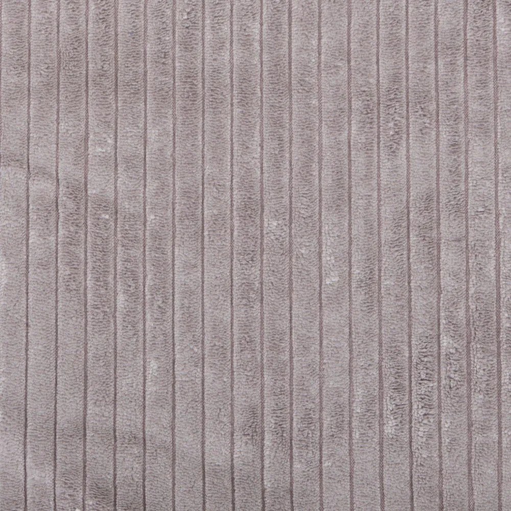 Colțar gri cu tapițerie din catifea reiată (cu colț pe partea stângă ) Ariella – Ropez