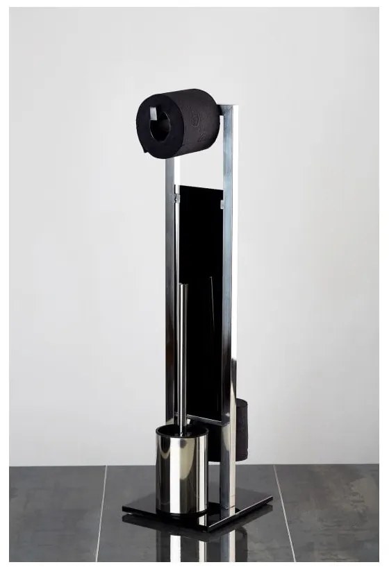 Suport pentru hârtie igienică și pentru perie de toaletă Wenko Rivalta