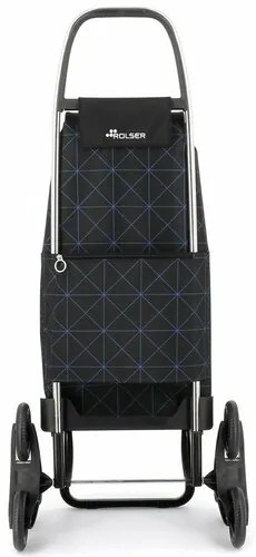 Geantă de cumpărături pe roți Rolser I-MAXstar 6, negru-albastru