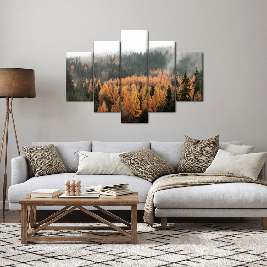 Tablou - Pădure toamna (150x105 cm)