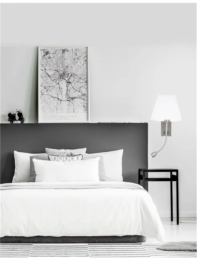 Aplica perete cu reader LED design modern Valencia NVL-8127402