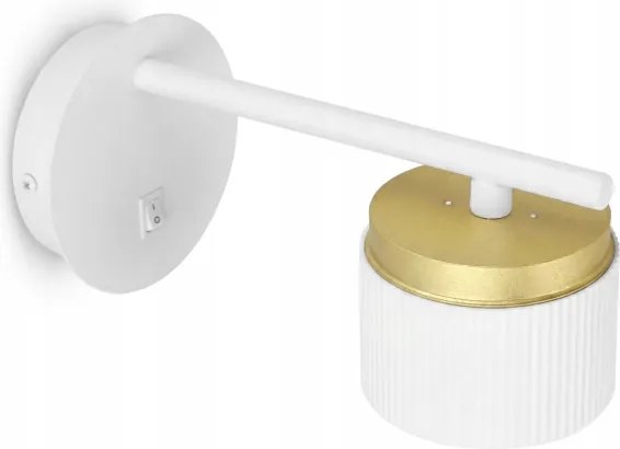 Lampă de perete 1xGX53/35W/230V alb/auriu