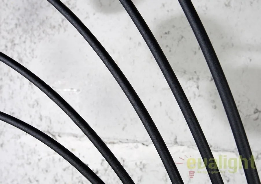 Lampadar / Lampa de podea Five Lights negru/ auriu A-22967 VC