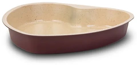 Tava pentru copt inima 31x33 cm cu invelis antiaderent Terrestrial NAVA NV 103 048