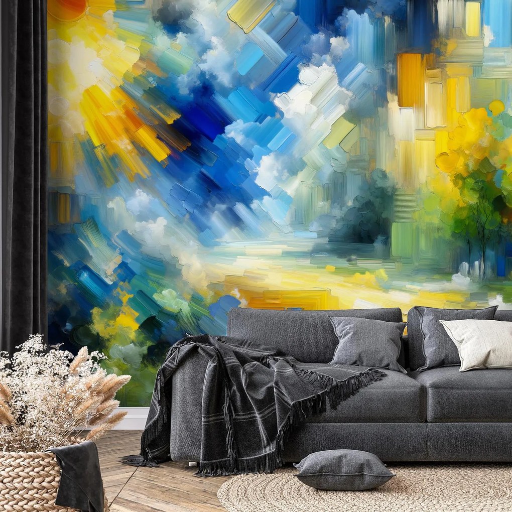 Fototapet - Zi însorită abstractă (147x102 cm)