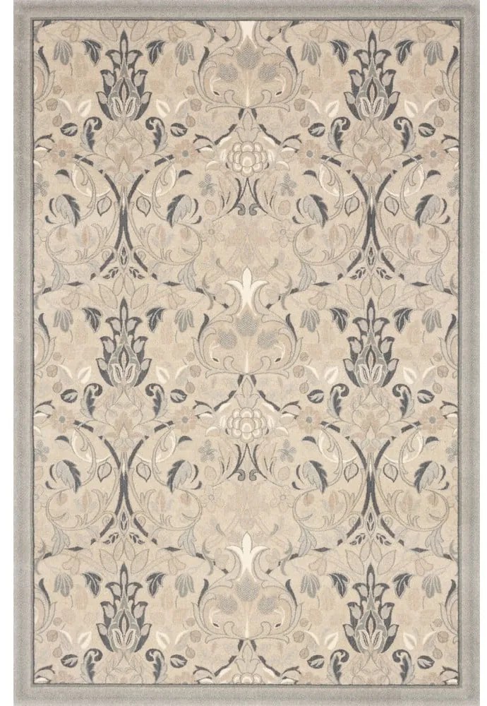 Covor bej din lână 170x240 cm Archie beige – Agnella