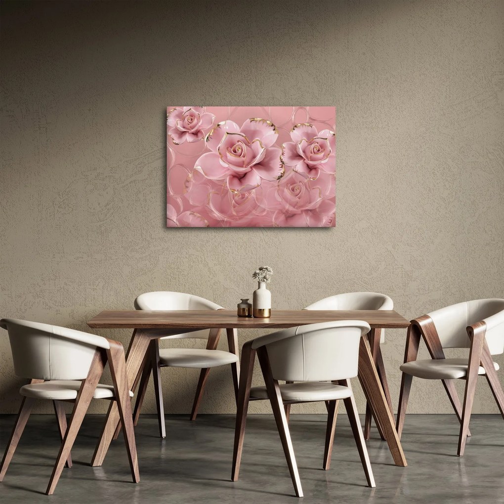 Tablou - Decor floral (70x50 cm)