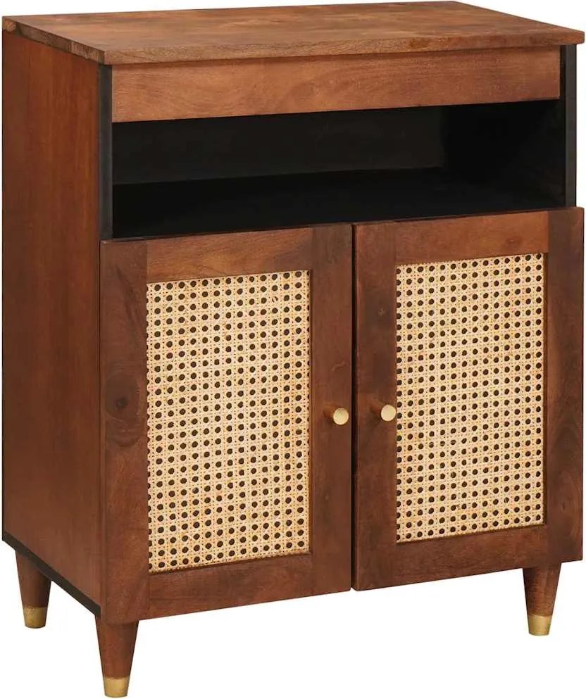 vidaXL Dulap lateral Maro 60 x 33,5 x 75 cm Lemn de mango solid