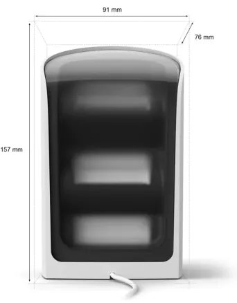 Philips Hue PLAY Wall Washer - Set 2 buc. lămpi LED RGBW reglabile, 20W/230V, 2000–6500K, albe