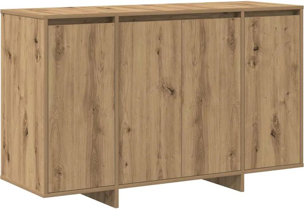 vidaXL Bufet stejar artizanal 120 x 41 x 75 cm Lemn compozit