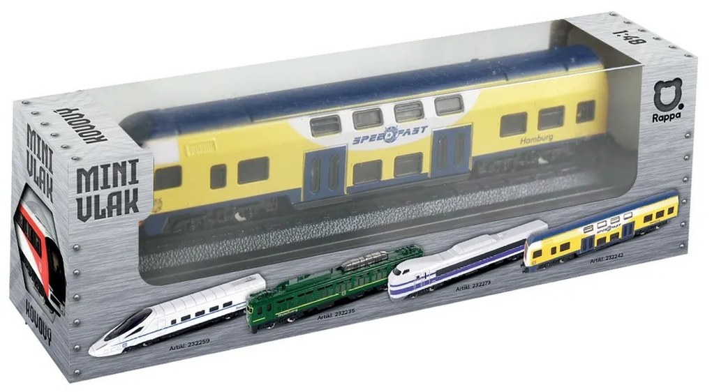 Rappa Metal mini tren regional, 16 cm