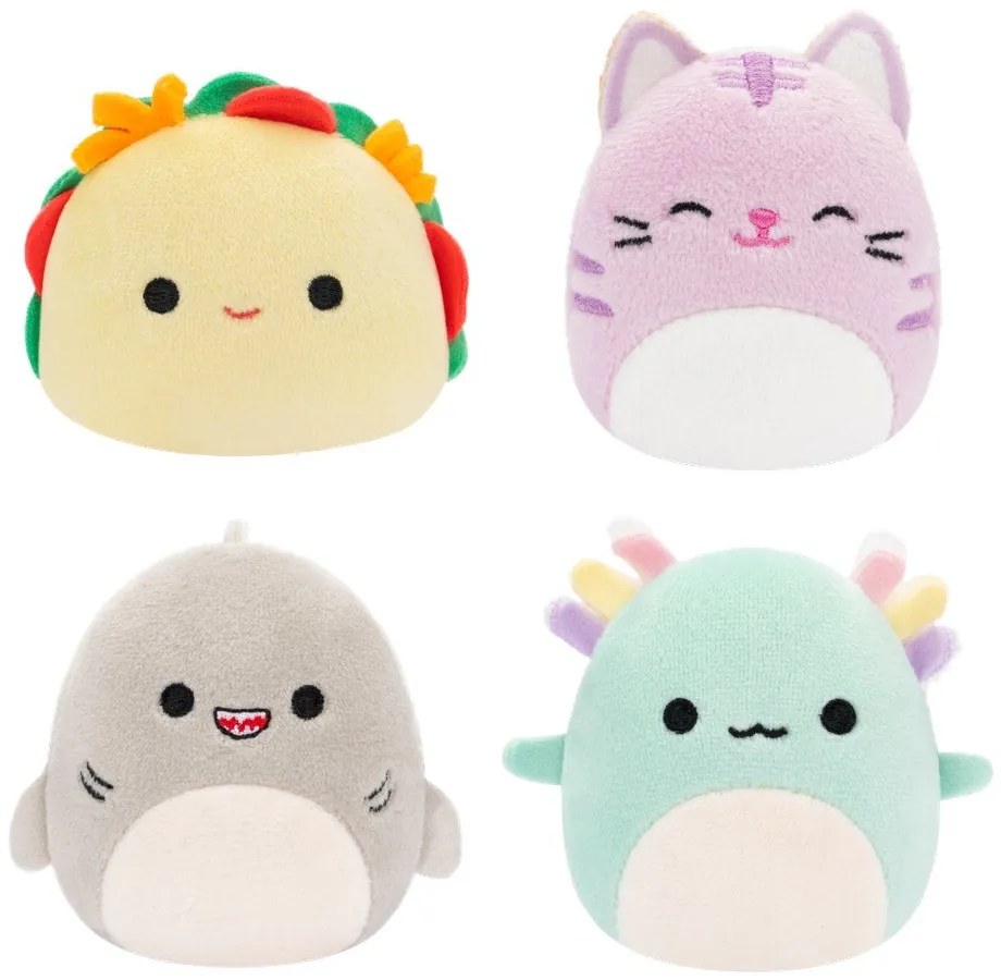 Jucării de pluș 4 buc. Micromallows 4Pack – SQUISHMALLOWS