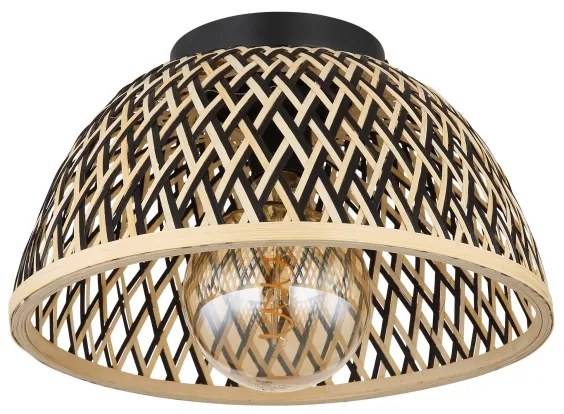 Lustră aplicată COLLY 1xE27/15W/230V bambus Globo 15767D