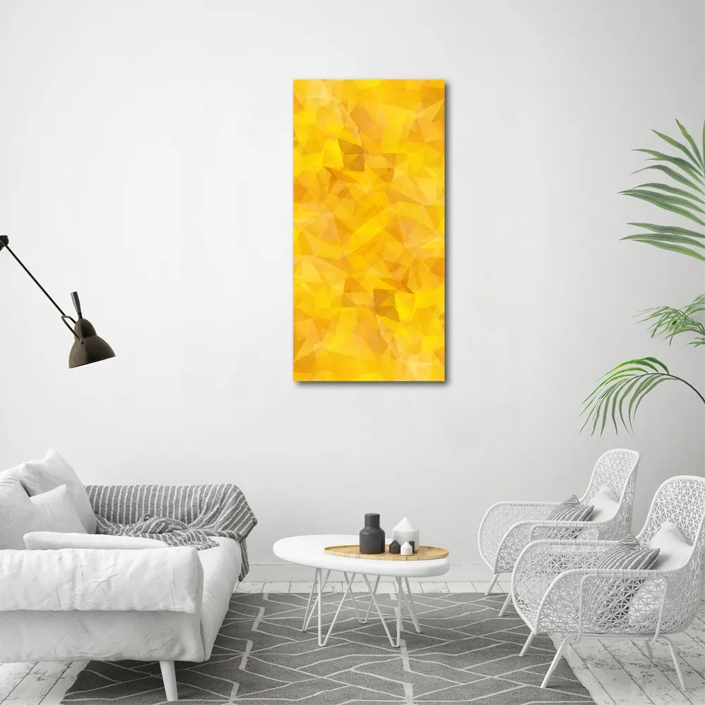 Pictură pe pânză Triunghiuri abstractizare