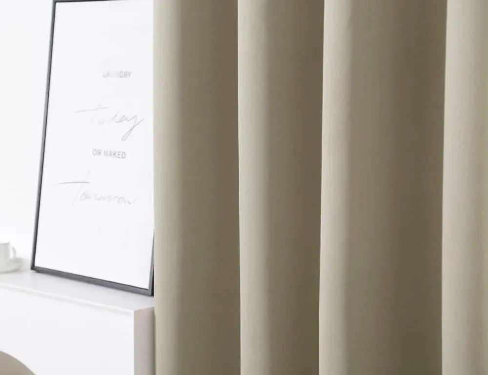 Perdea OXFORD 140x270 cm, bej deschis Agatat: Rejansa