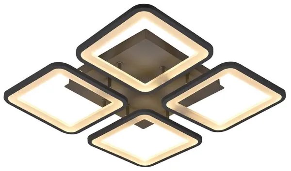 Lustră LED dimabilă aplicată Brilagi SQUARED LED/85W/230V 3000-6500K + telecomandă