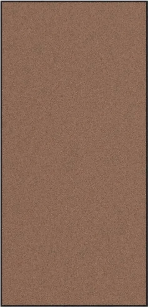 vidaXL Covoraș de intrare Altele Maro și negru 120 x 250 cm