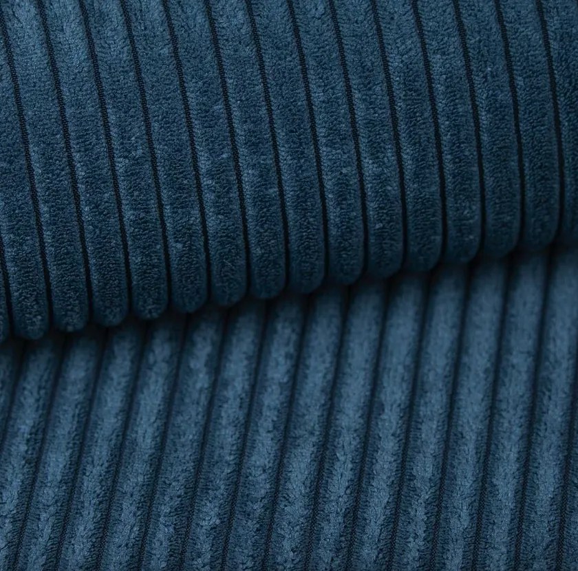 Coltar extensibil reversibil TAVERO 251x140 cm, albastru inchis