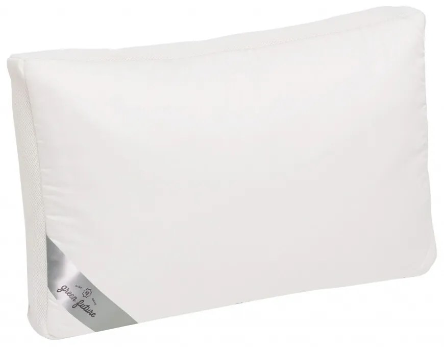 Pernă Green Future  Aero Memory 50x60 White - Bambus