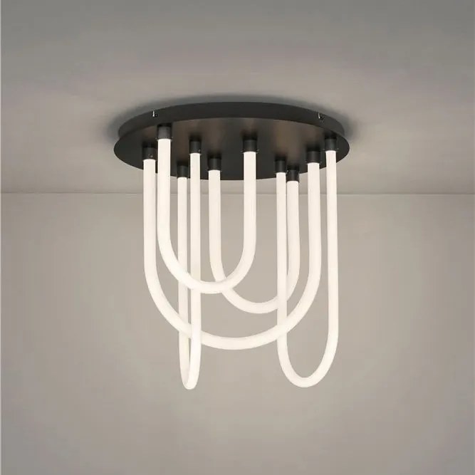 Lustra LED aplicata design decorativ TOPAZ