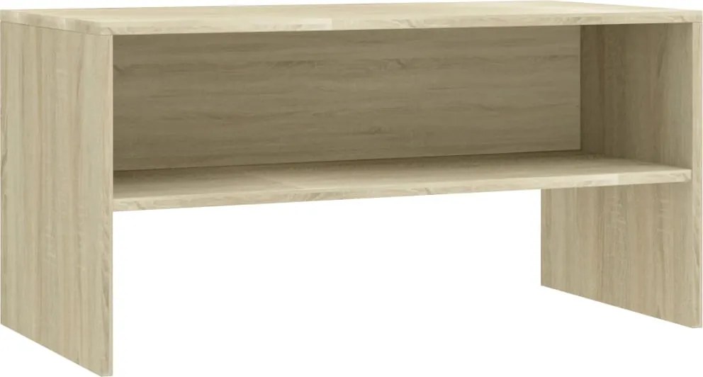 vidaXL Dulap TV, stejar sonoma, 80x40x40 cm, lemn prelucrat