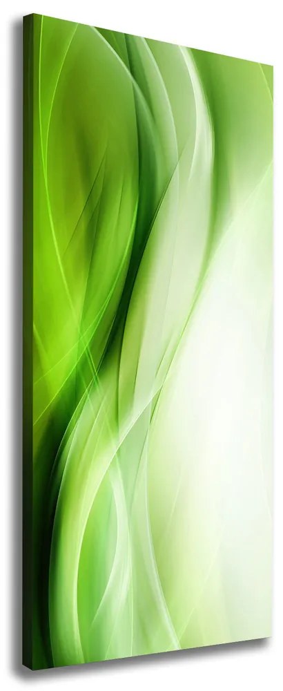 Imprimare tablou canvas Fundal valuri verzi