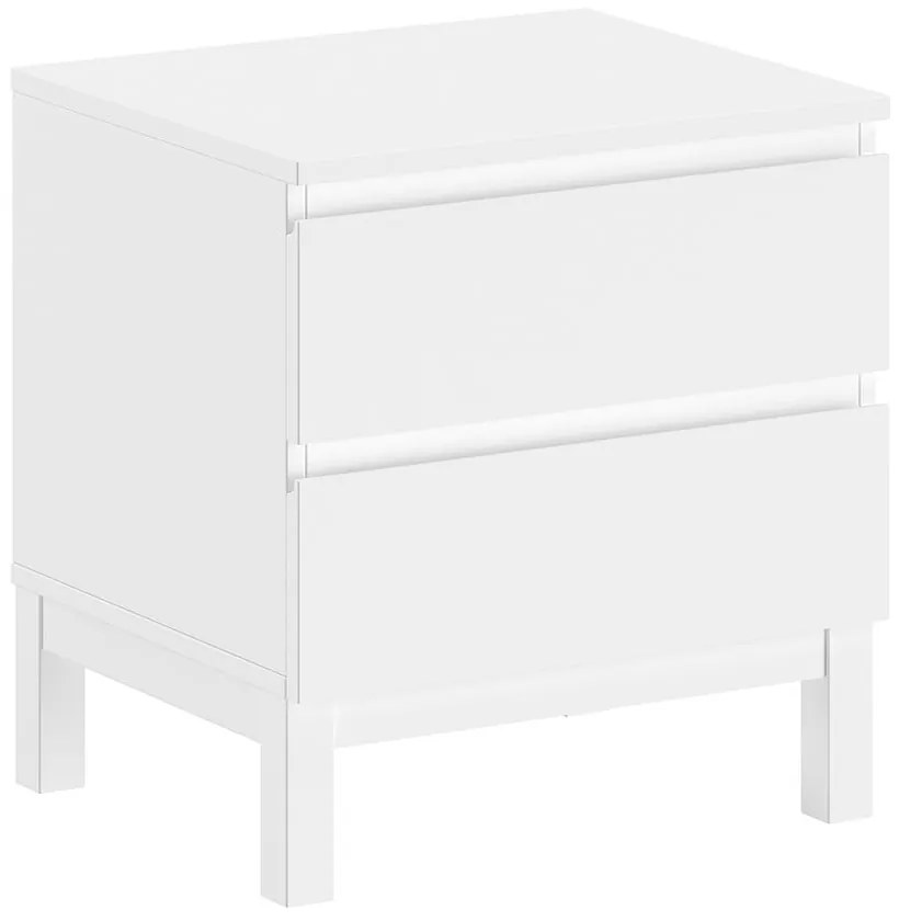 Noptieră de copii albă Eva – Vipack