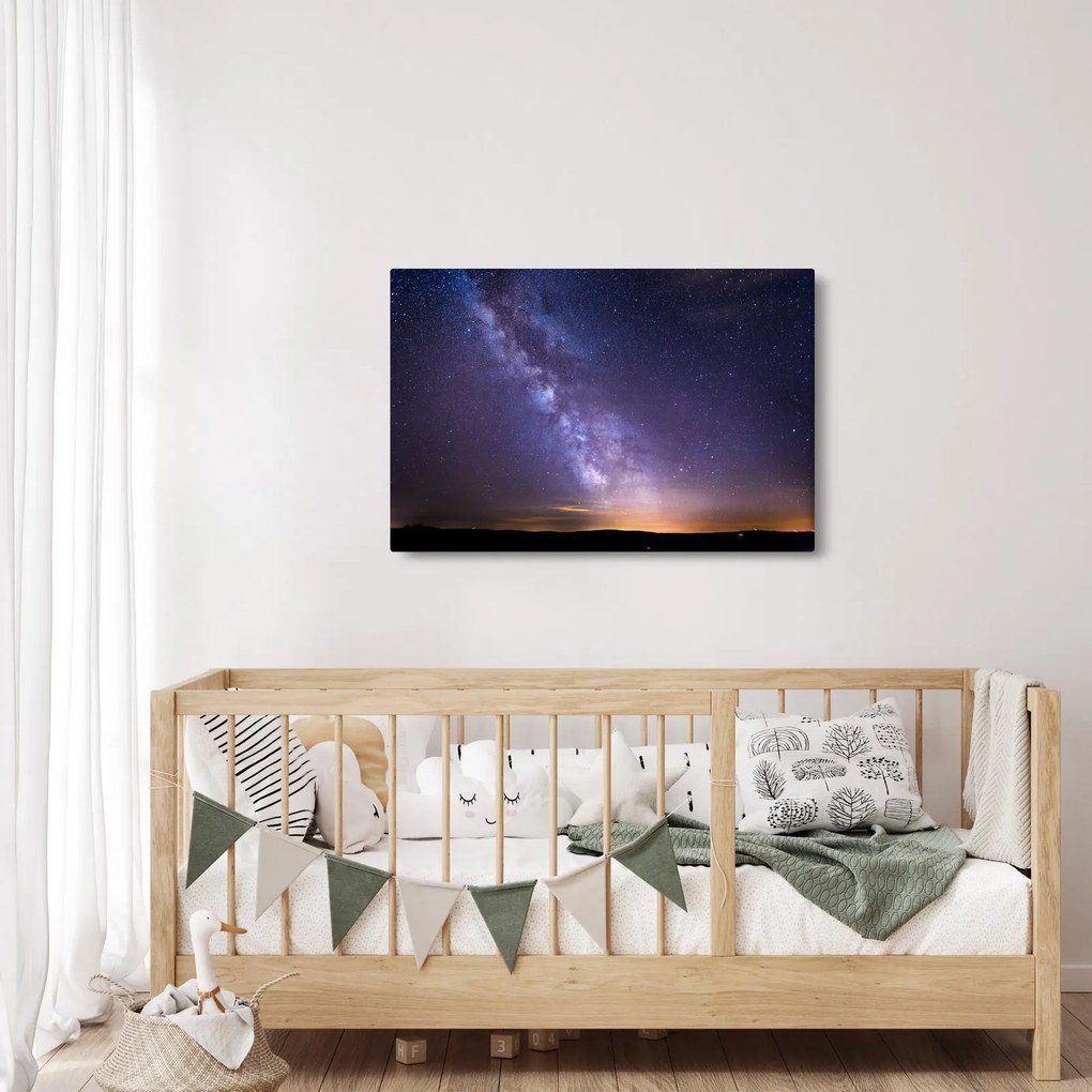 Tablou Cu privire la univers (90x60 cm)
