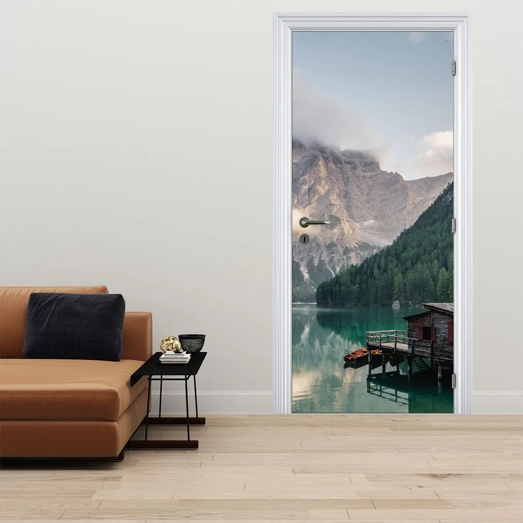 Fototapet pentru ușă - Lake Prags (95x205cm)