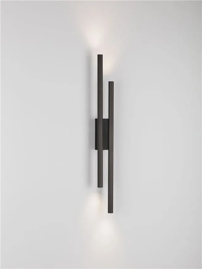 Aplica LED iluminat ambiental BRILLIA negru