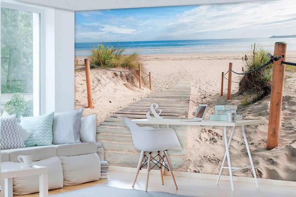 Fototapet - Drumul  spre mare (152,5x104 cm)