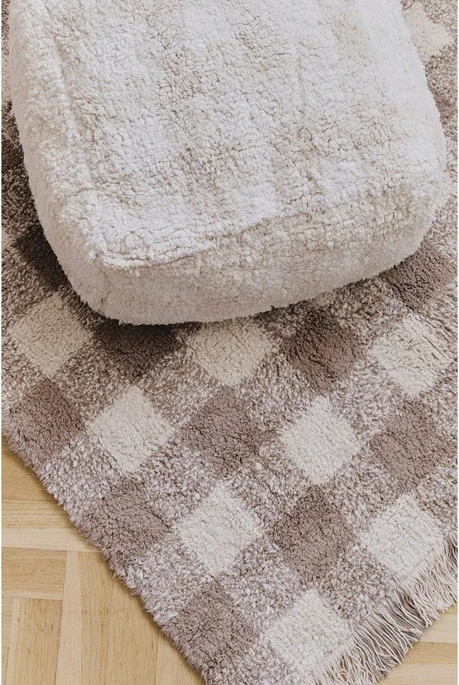 Fotoliu puf pentru copii bej Vichy – Lorena Canals