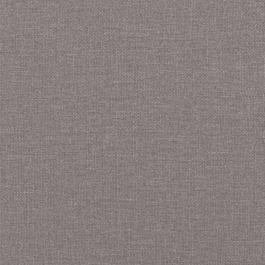 Taburet, gri taupe, 70x55x41 cm, material textil Gri taupe, 70 x 55 x 41 cm