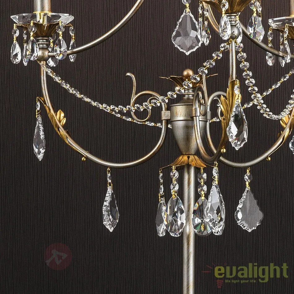 Lampadar LUX super elegant cu 3 brate Miramare STL 12-1149/3 silver-goldOR