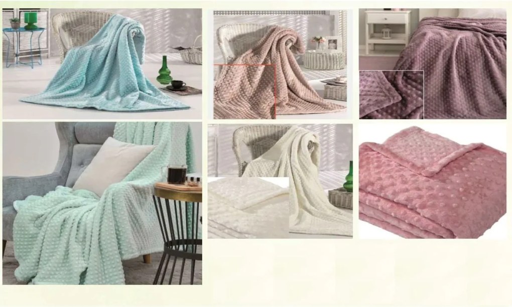 Pătură dormitor living 200X220 cm