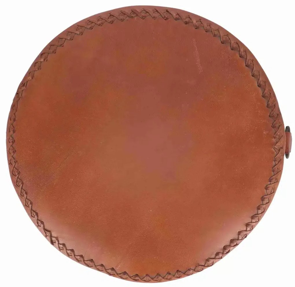 Taburet vintage tip butoi cu spatiu de depozitare – Chocolat Cacao Dragées