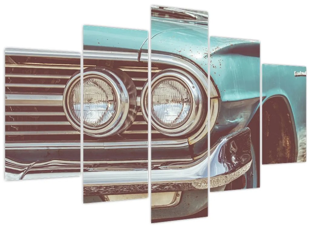 Tablou - Mașină, de epocă (150x105 cm)