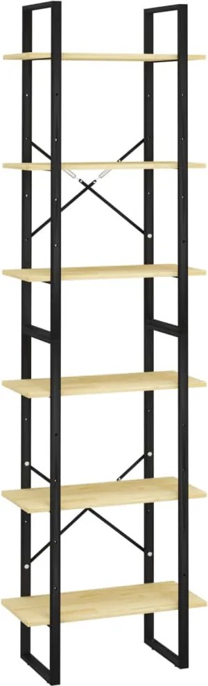 vidaXL Raft de depozitare, 60x30x210 cm, lemn masiv de pin