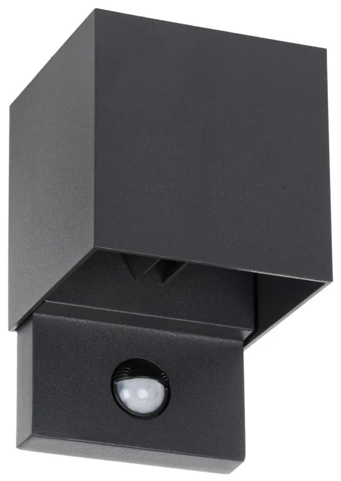 Kanlux 28994 - Aplica LED de exterior cu senzor REKA, 7W, 230V, IP54, antracit