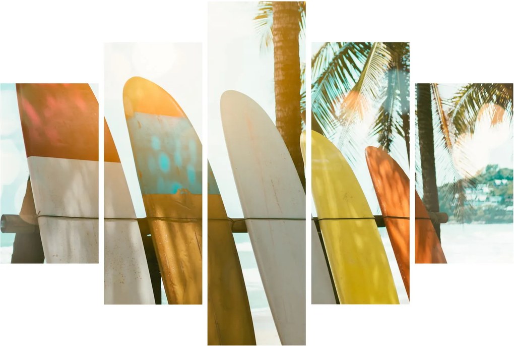 Tablou - Plăci de surf (150x105 cm)