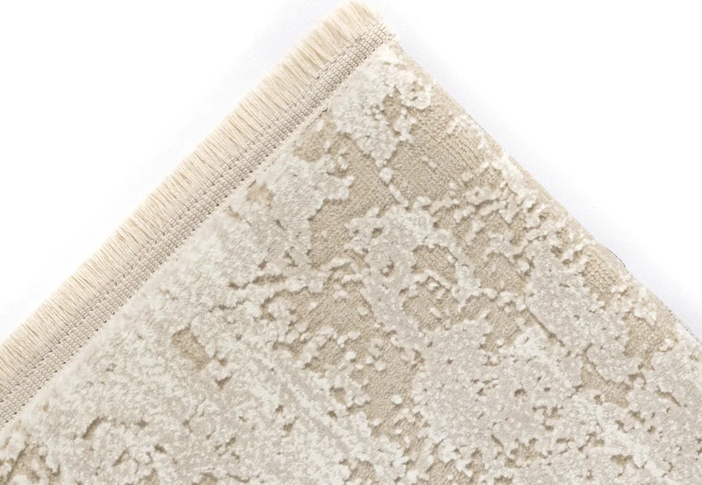 Covor Modern Living , Dormitor Dreptunghiular Anemon F032A Crem Bej (Alege dimensiunea: 250 x 350)