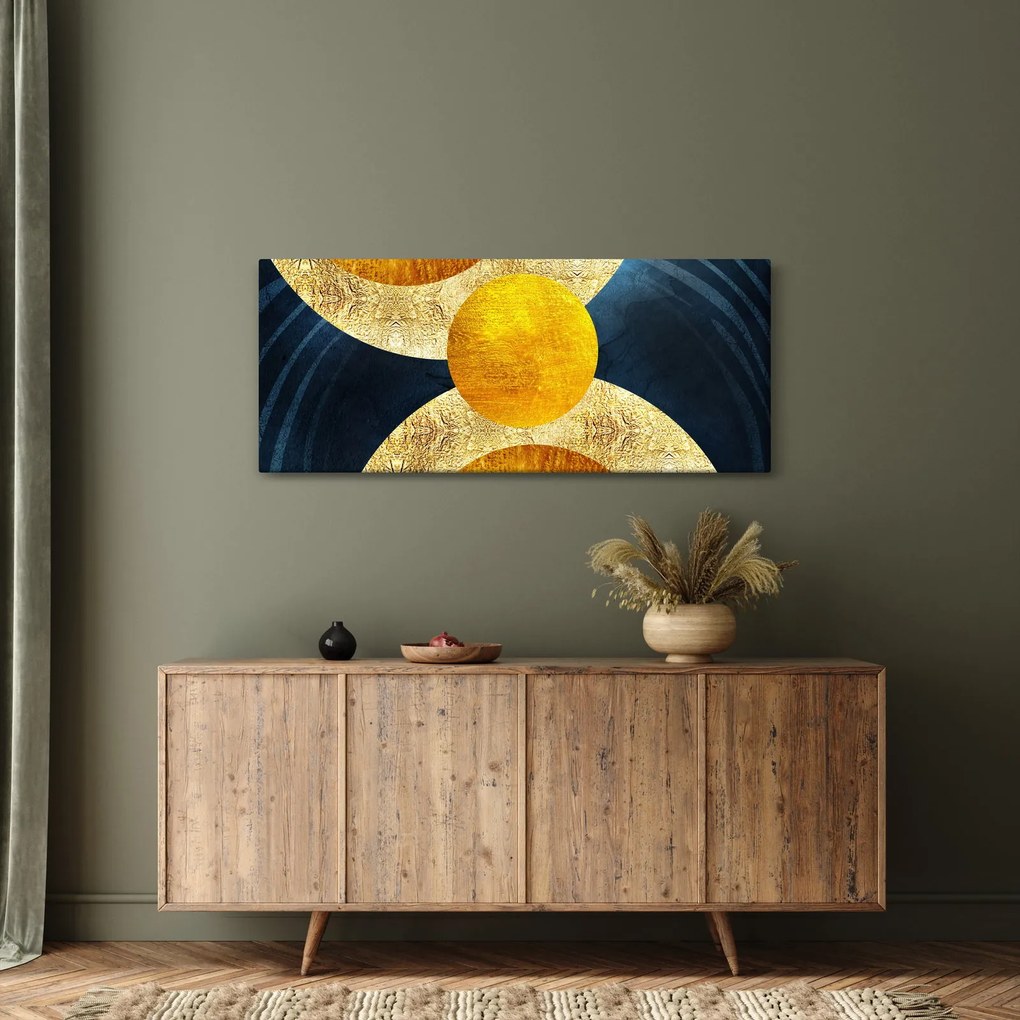 Tablou - Cercuri (120x50 cm)
