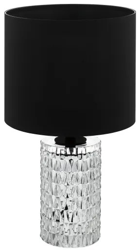 Lampă de masă Eglo 39979 SAPUARA 1xE27/40W/230V negru