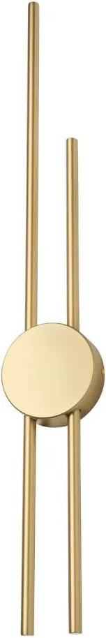 Aplica de perete LED LANA LED/15W/230V 4000K auriu mat