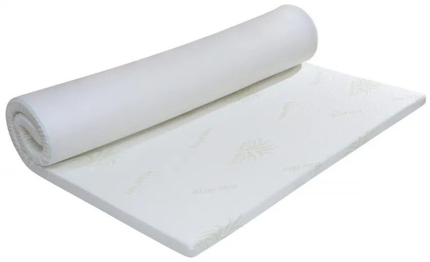 Topper saltea Green Future, Aloe Vera 7 zone de confort 180x200 cm