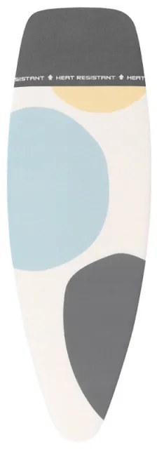 Brabantia capac masă de călcat D 1003456, 135x45 cm, 8 mm, zonă de călcat rezistentă la căldură, alb/gri
