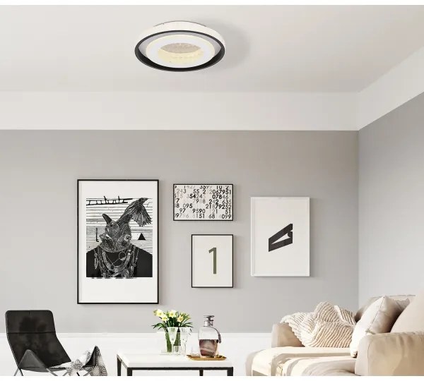 Globo 41290-52 - Plafonieră LED dimabilă LUCKY LED/52W/230V cu DO