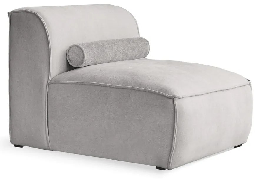 Modul pentru canapea gri deschis (de mijloc) Flex Felix – Miuform
